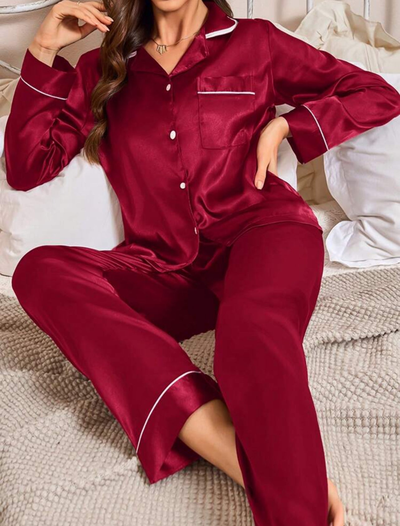 Satin Pant Sleepset