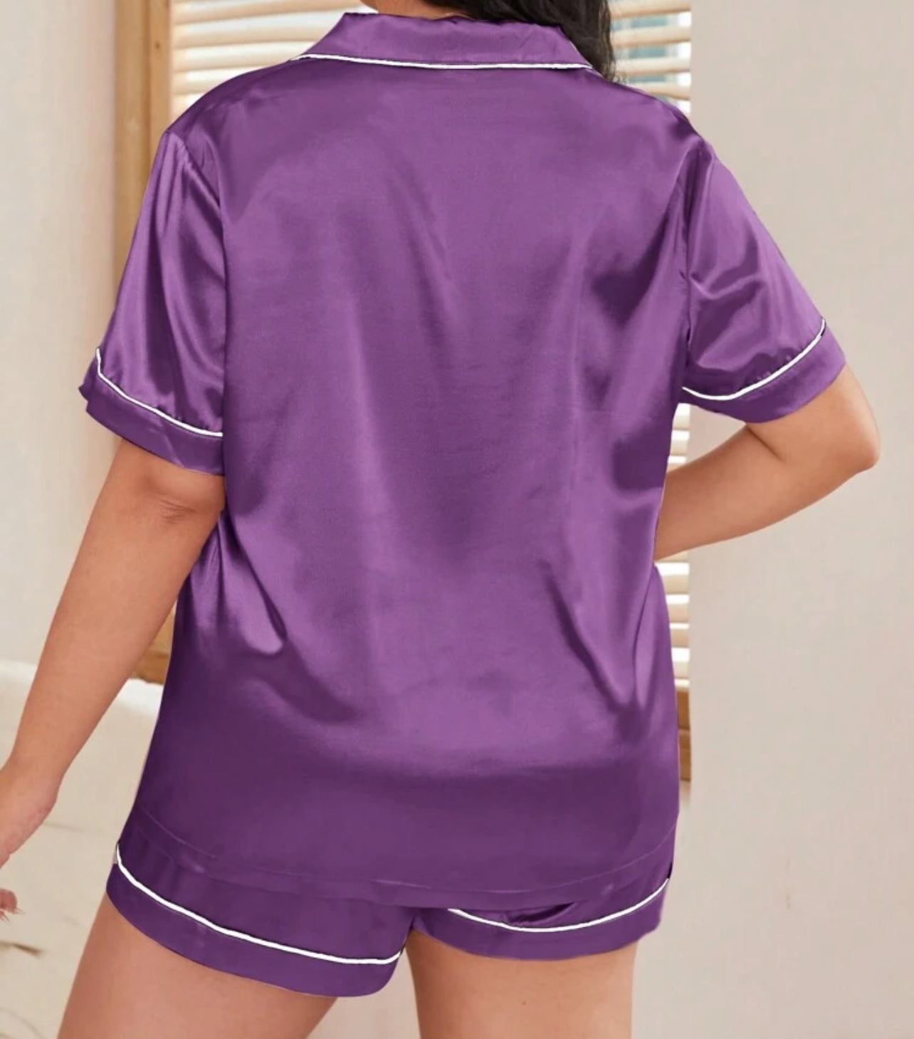 Satin Shorts Sleepset
