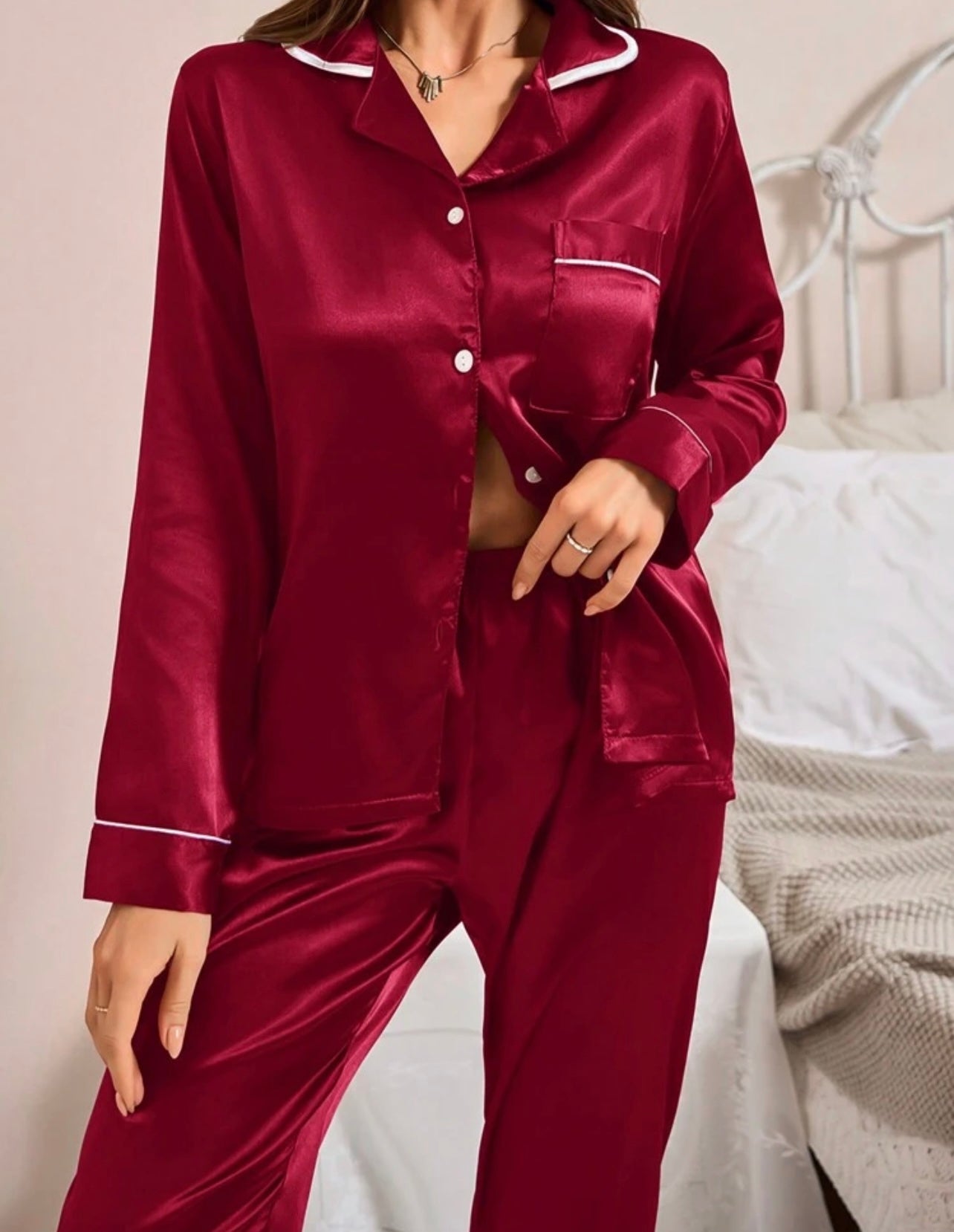 Satin Pant Sleepset