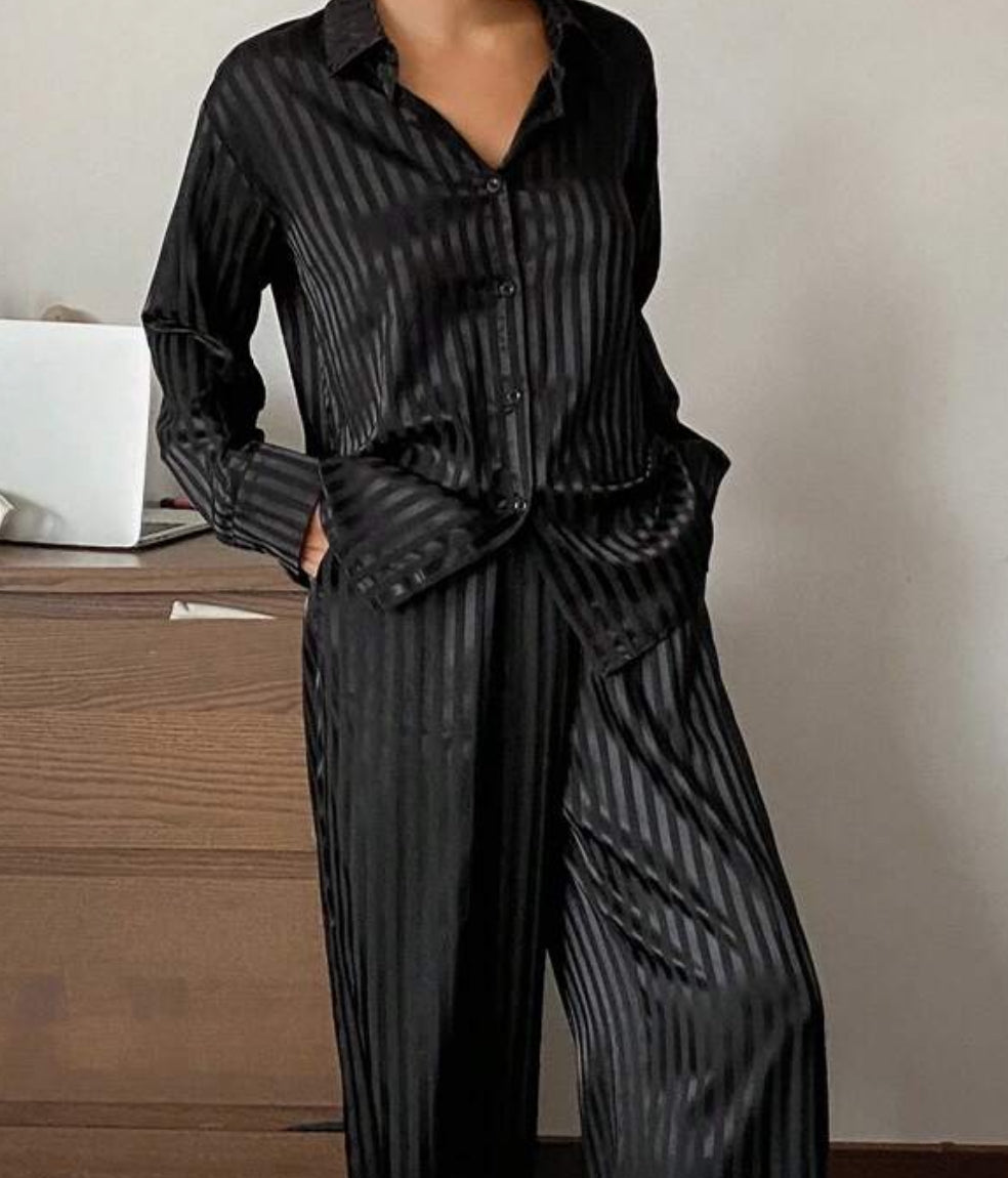 Satin Pants Sleepset