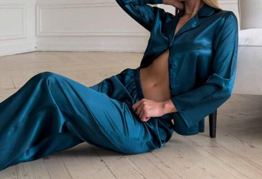 Satin Pants Sleepset