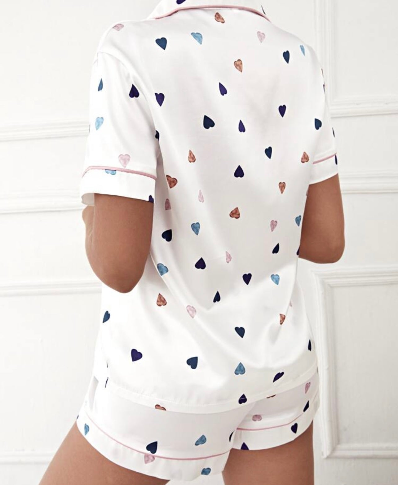 Satin Shorts Sleepset