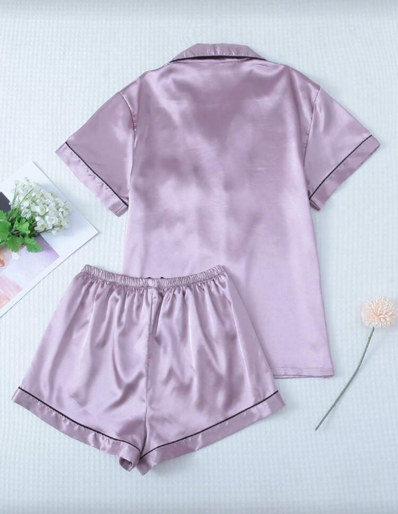 Pastelle Purple Satin