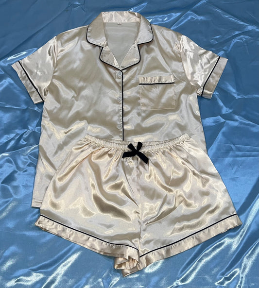 Satin Shorts Sleepset