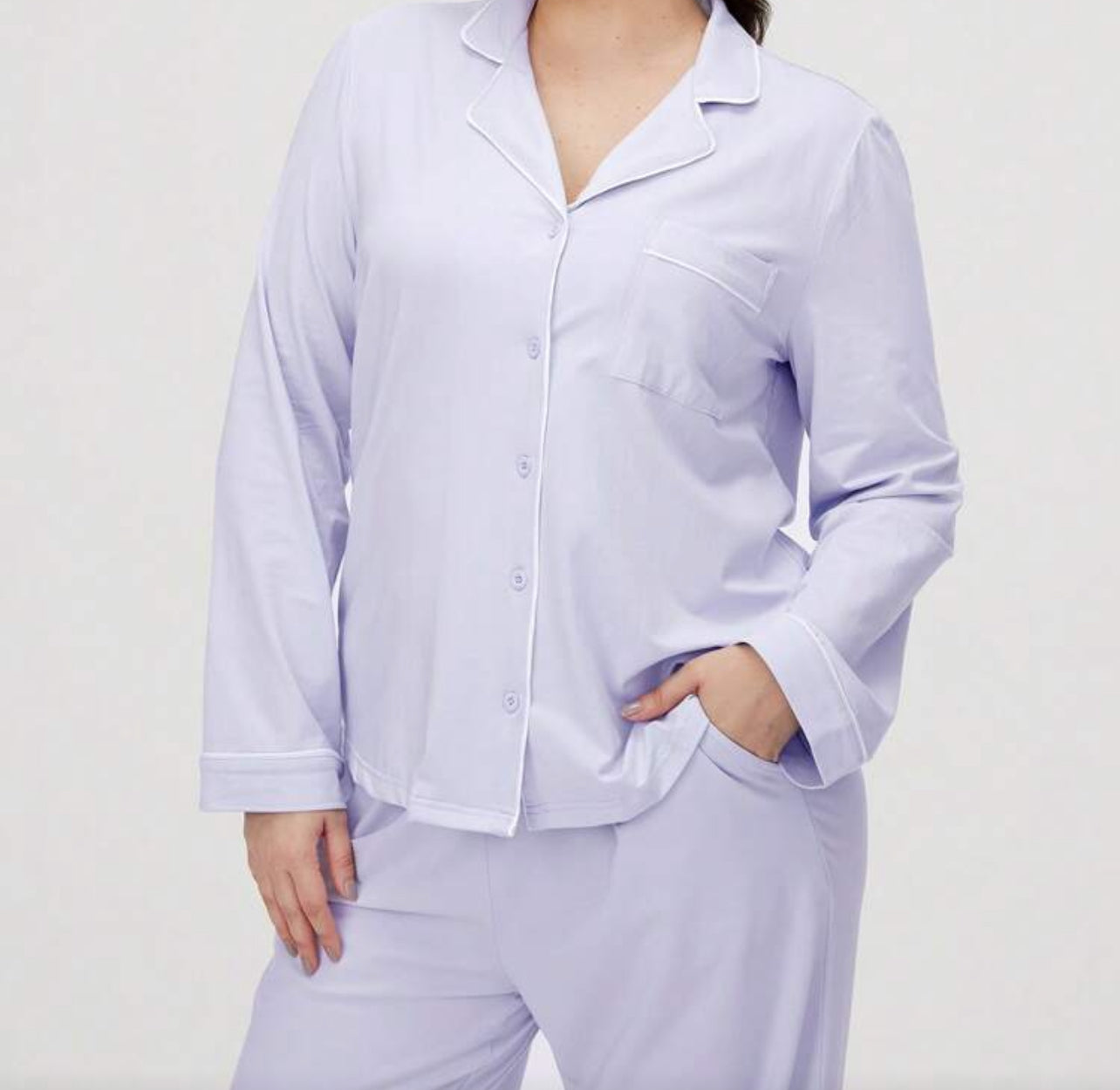 Pants Sleepset (Soft Modal-Lilac)