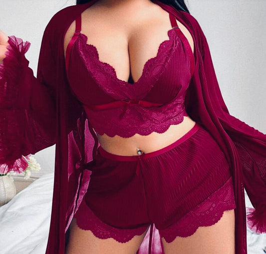 ‘FG’ 3pc Set (Plus-Size)