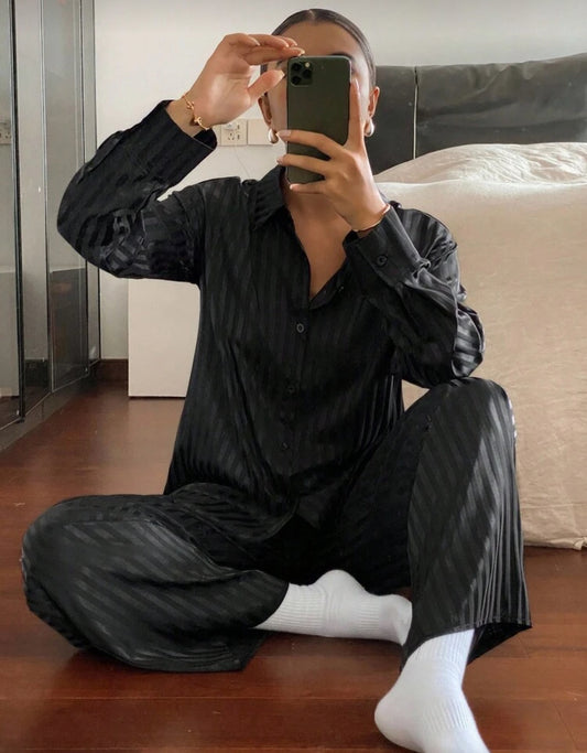 Satin Pants Sleepset