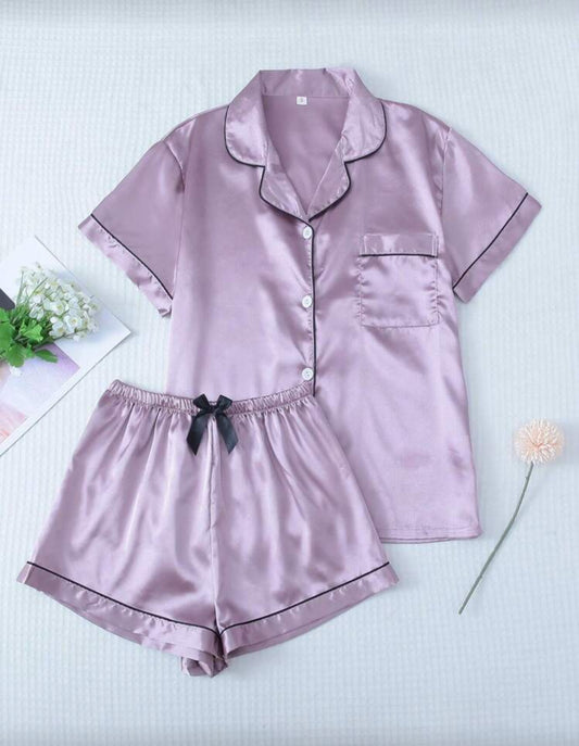Pastelle Purple Satin