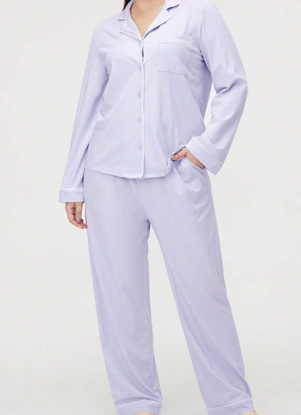 Pants Sleepset (Soft Modal-Lilac)